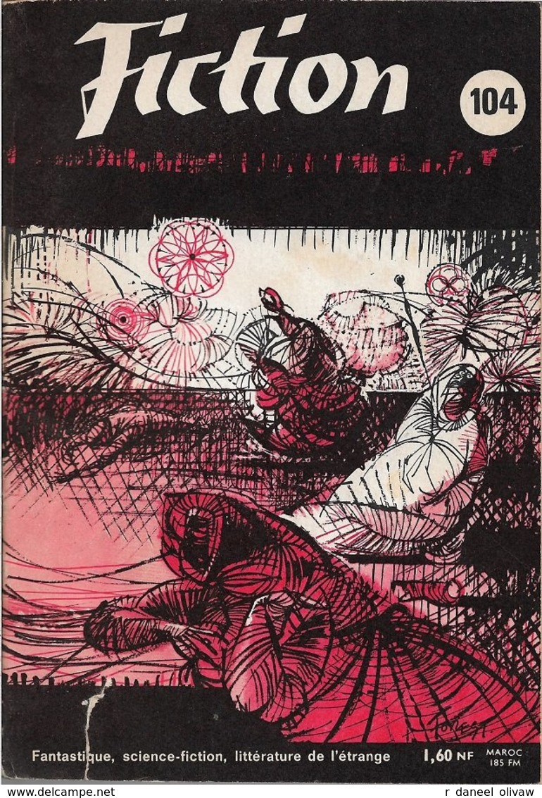 Fiction N° 104, Juillet 1962 (BE+) - Fiction