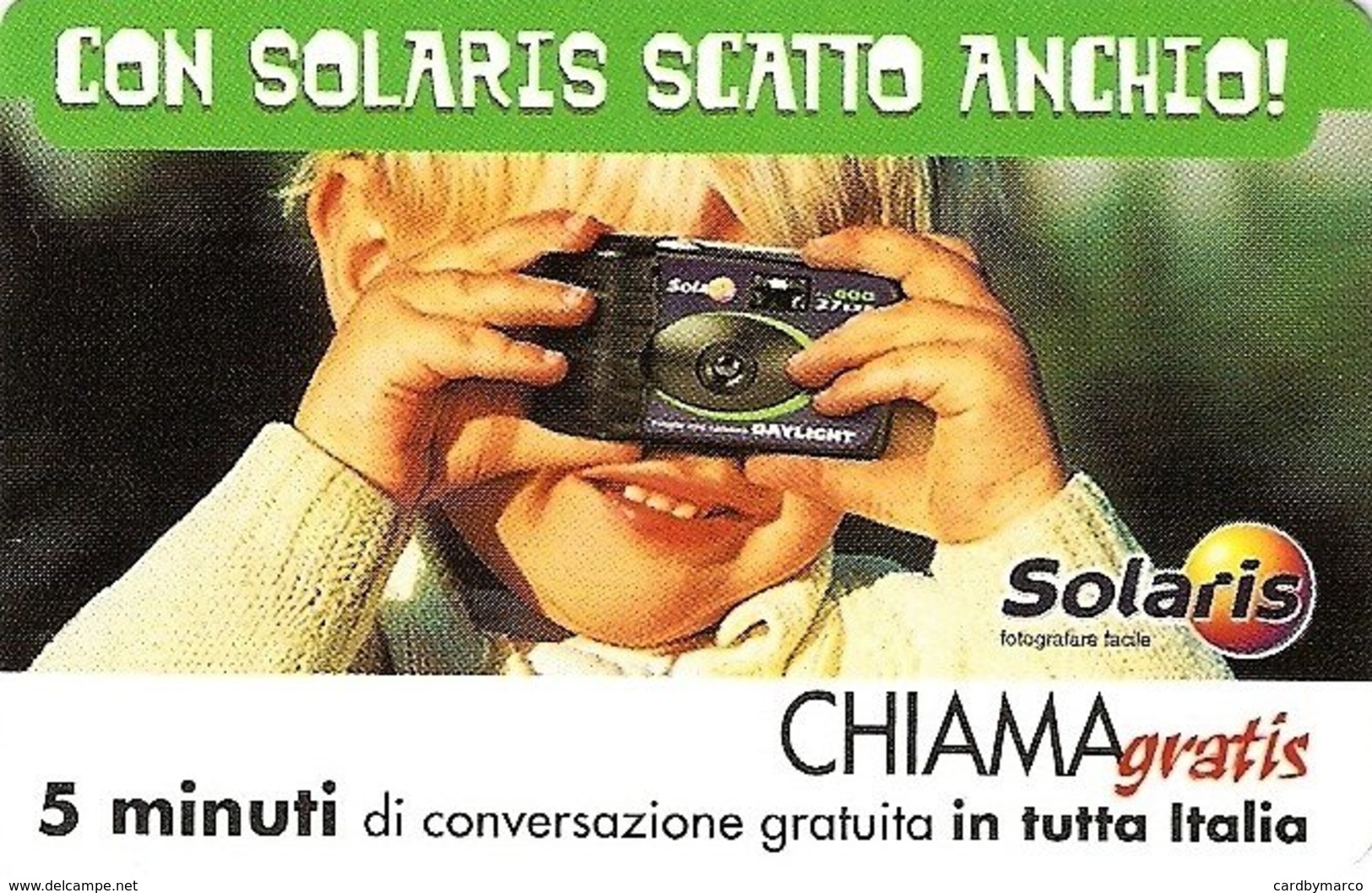 *CHIAMAGRATIS - N.111a - SOLARIS* - Scheda NUOVA (MINT) (DT) - Altri & Non Classificati