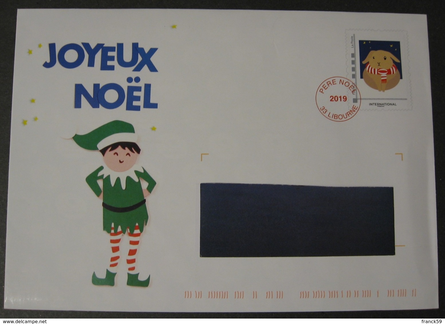 PAP "PERE NOEL 2019" ENVELOPPE NON OUVERTE - MONTIMBRAMOI - PAP : Altri (1995-...)