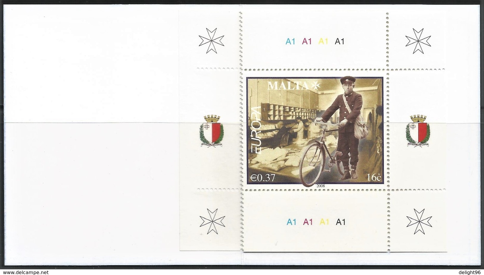 2008 Malta Europa: Writing Letters Booklet (** / MNH / UMM) - 2008