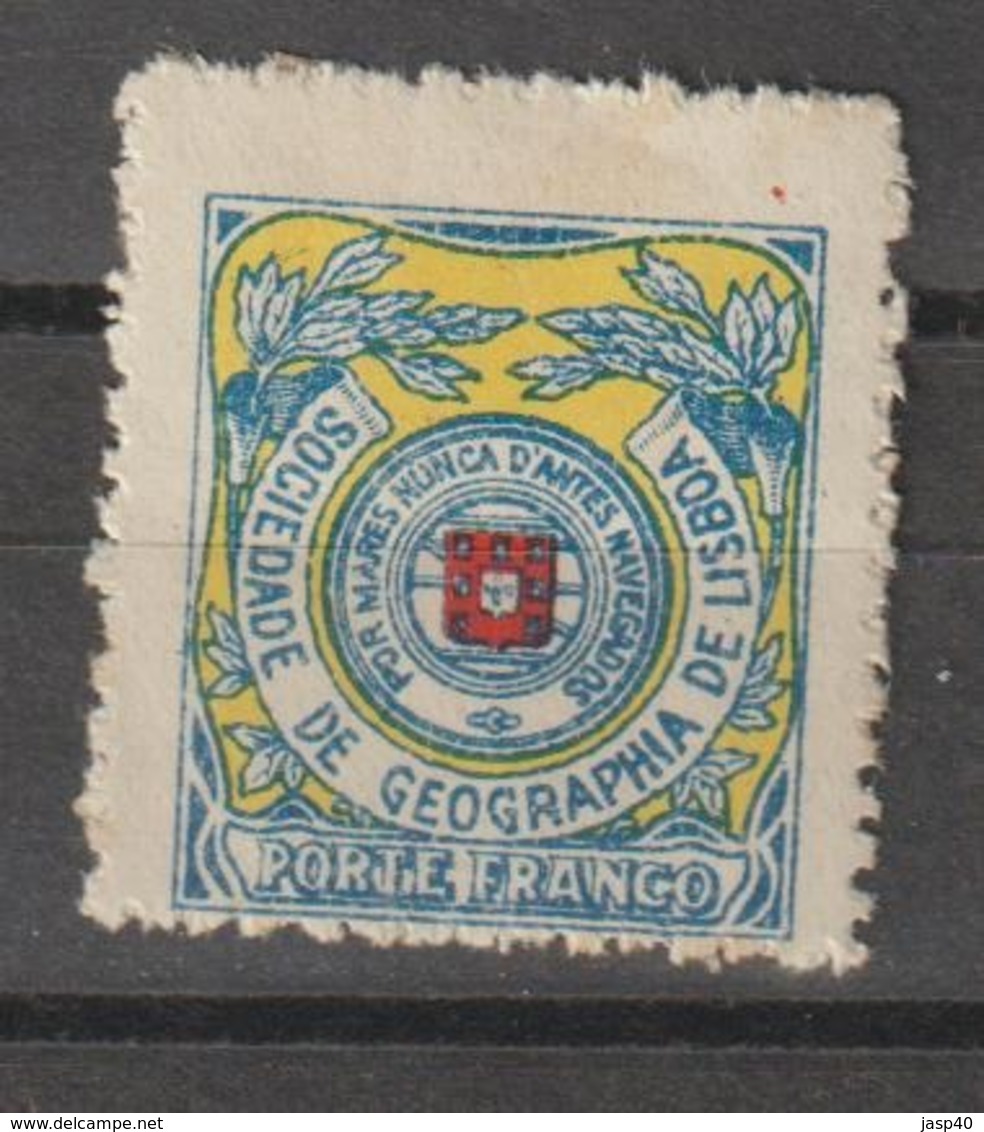 PORTUGAL - SOCIEDADE DE GEOGRAFIA DE LISBOA 9 - NOVO COM CHARNEIRA - Unused Stamps