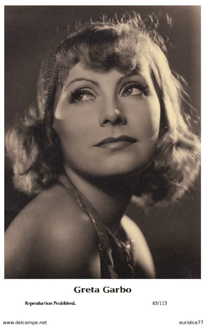 GRETA GARBO - Film Star Pin Up PHOTO POSTCARD- Publisher Swiftsure 2000 (65/113) - Otros & Sin Clasificación