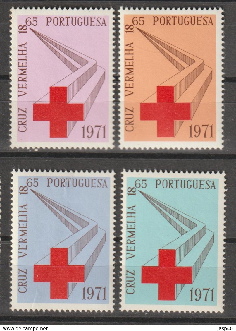 PORTUGAL - CRUZ VERMELHA EMISSÃO DE 1971 - Unused Stamps