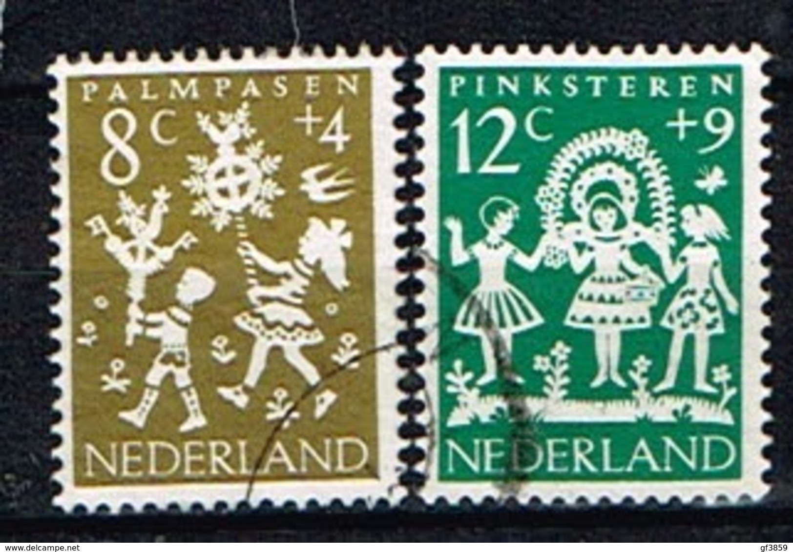 PAYS-BAS /Oblitérés/Used/ 1961 - Au Profit De L'Enfance Nécéssiteuse - Used Stamps