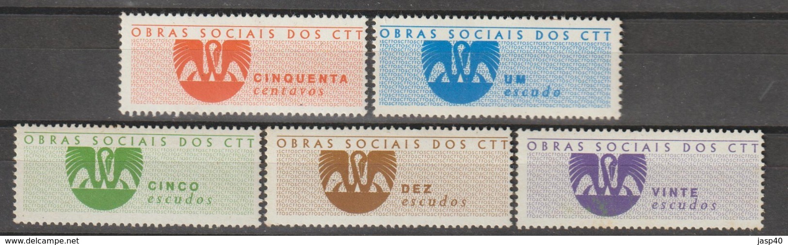 PORTUGAL - OBRAS SOCIAIS DOS CTT - 1961 - Unused Stamps