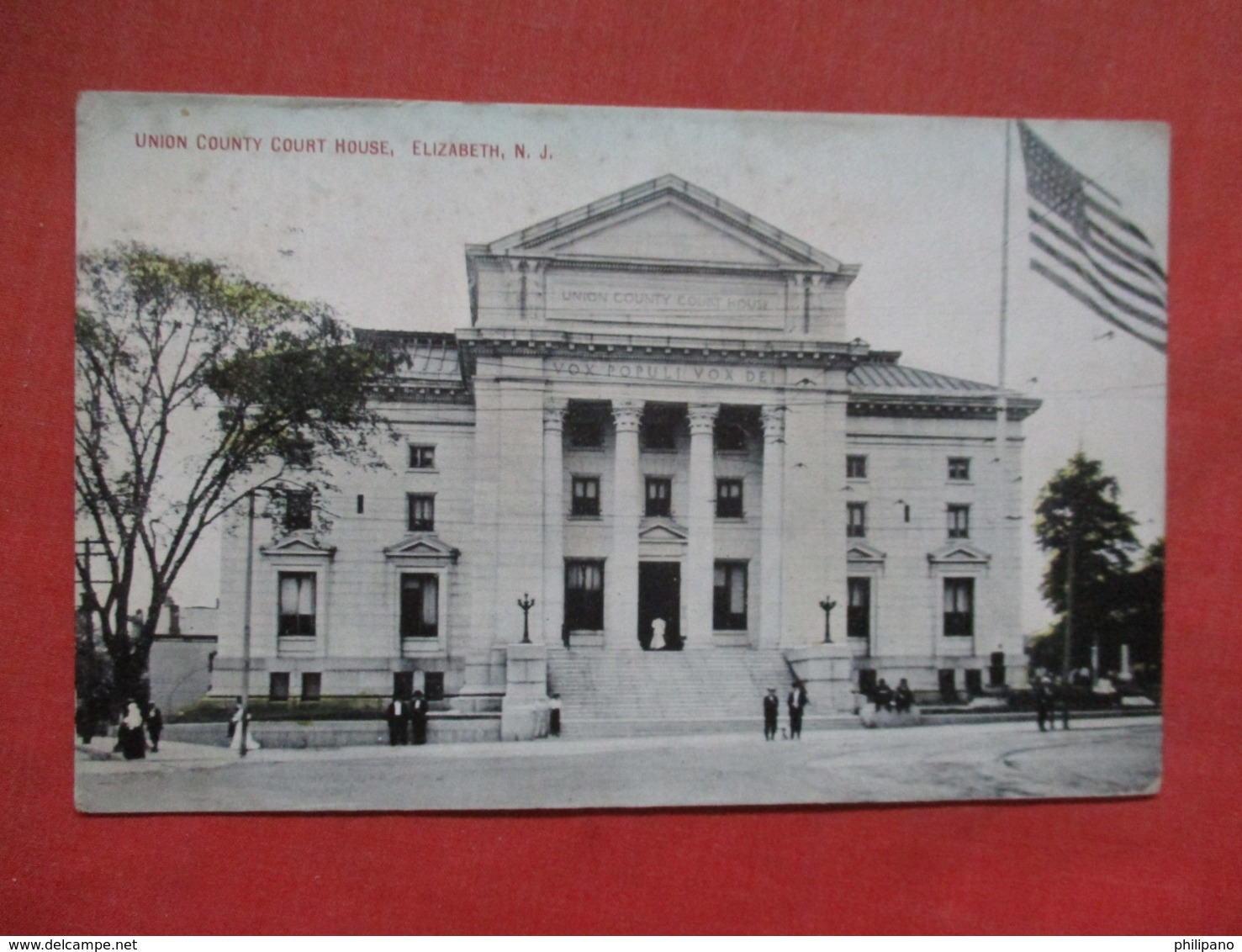 Union County Court House   New Jersey > Elizabeth     Ref 3723 - Elizabeth