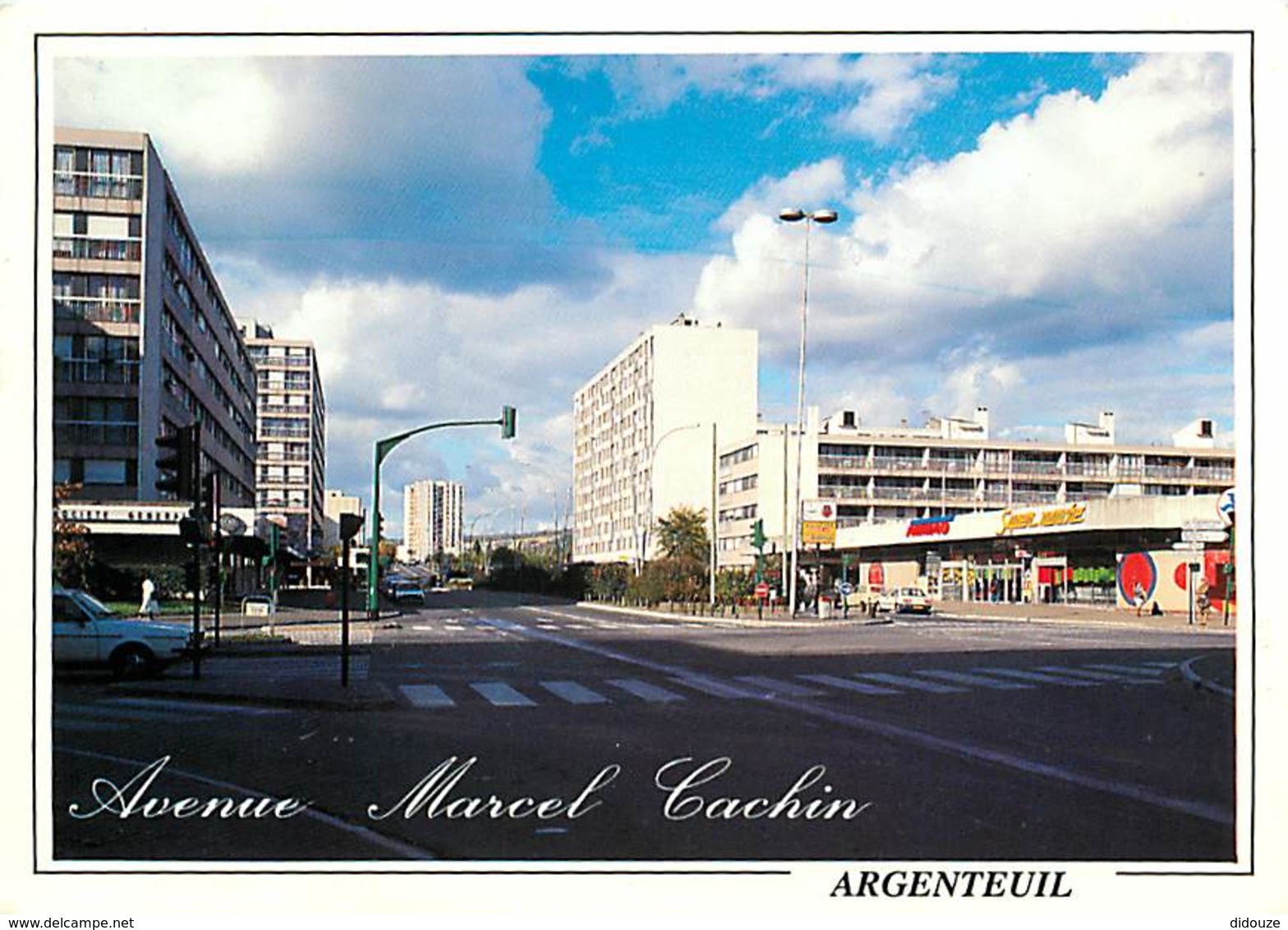 95 - Argenteuil - Avenue Marcel Cachin - Flamme Postale De Argenteuil - Voir Scans Recto-Verso - Argenteuil