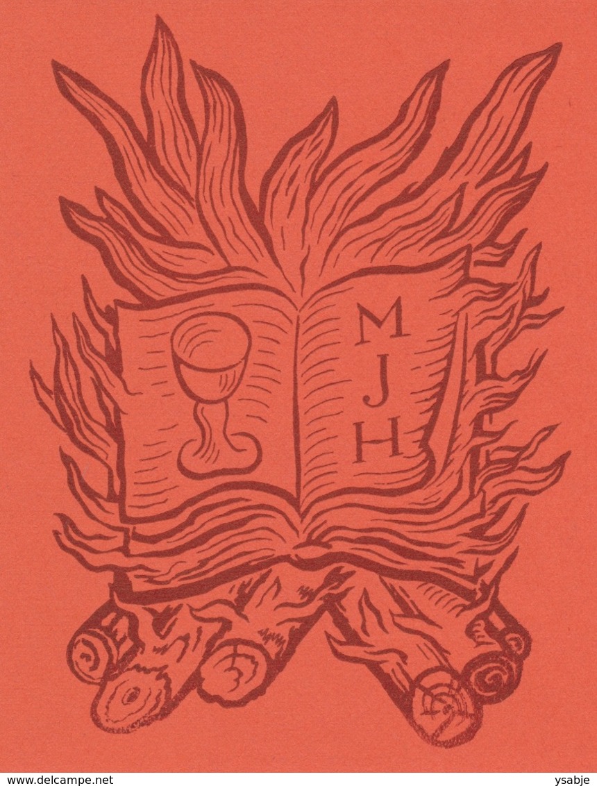 Ex Libris MJH - J. Fleisig - Ex-Libris