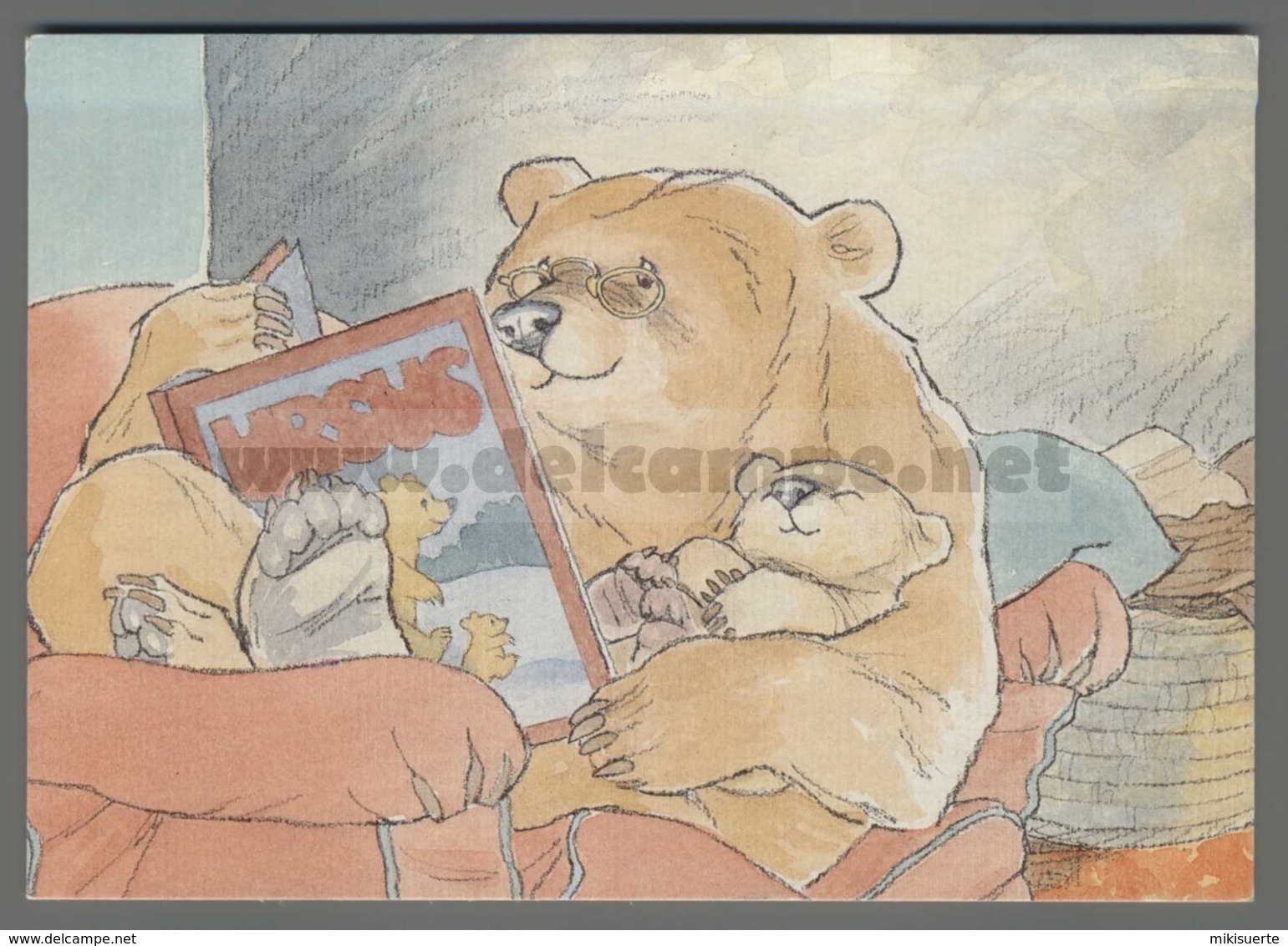 V9558 Animali ORSO BEAR ILLUSTRAZIONE BARBARA FIRTH - Beren