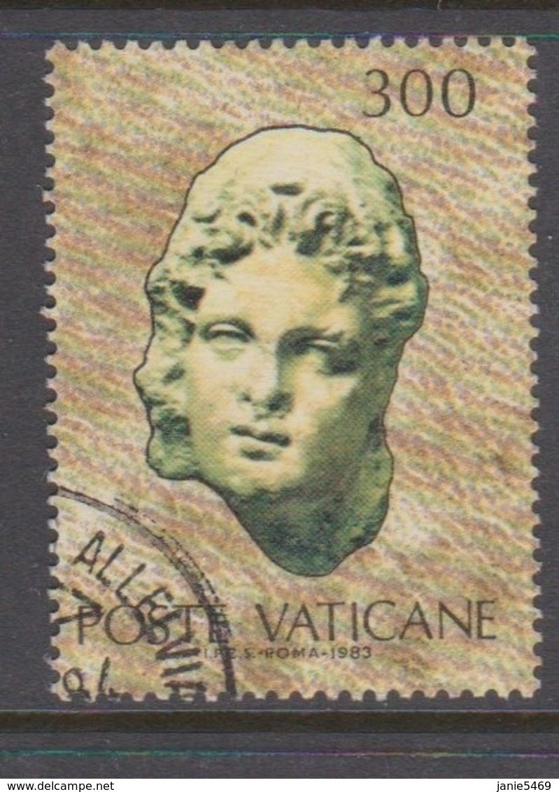 Vatican City S 750 1983 Art 2nd Issue,300 Lire Used - Used Stamps