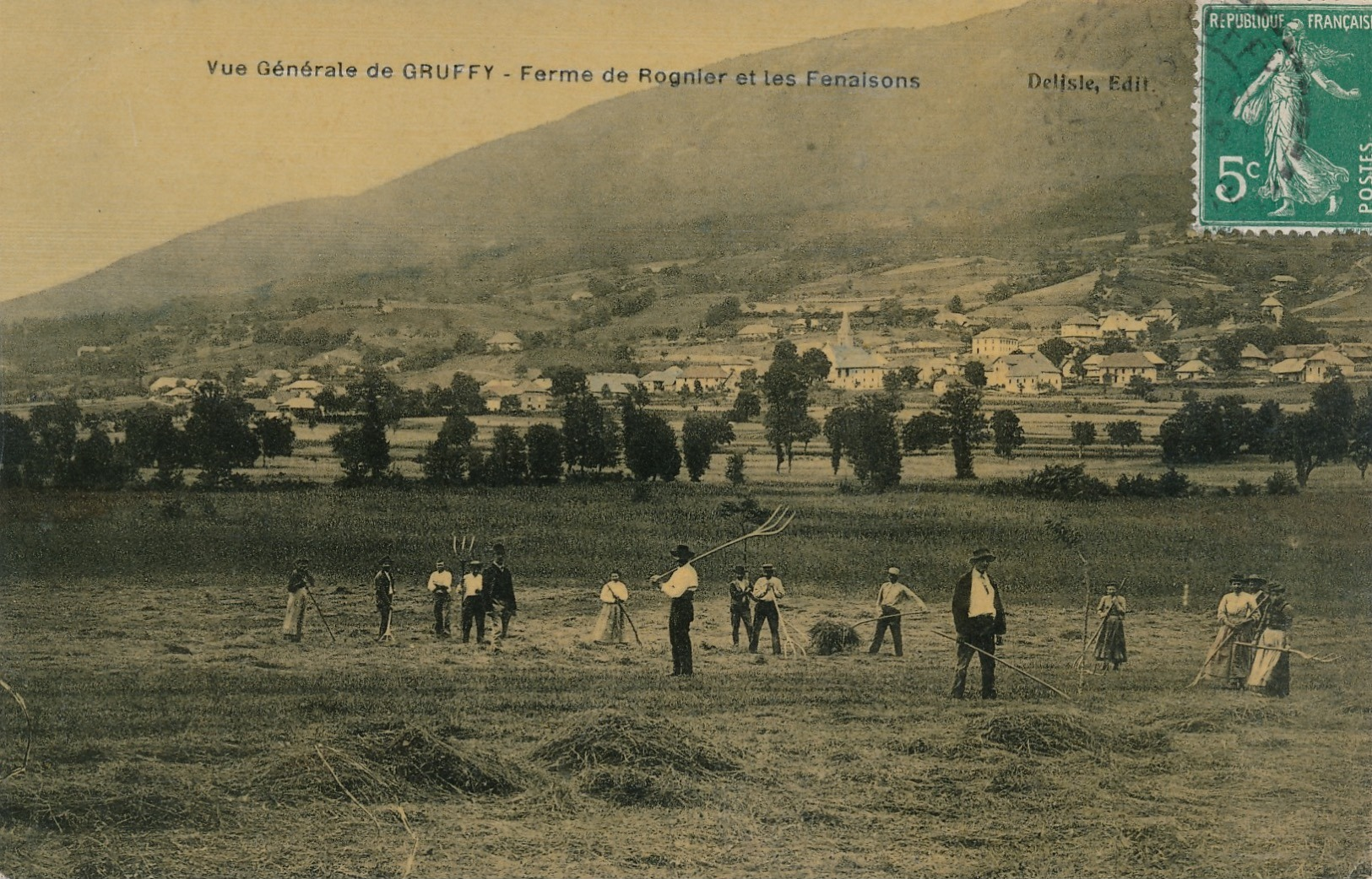 I170 - 74 - GRUFFY - Haute-Savoie - Ferme De ROGNIER Et Les Fenaisons - Autres & Non Classés
