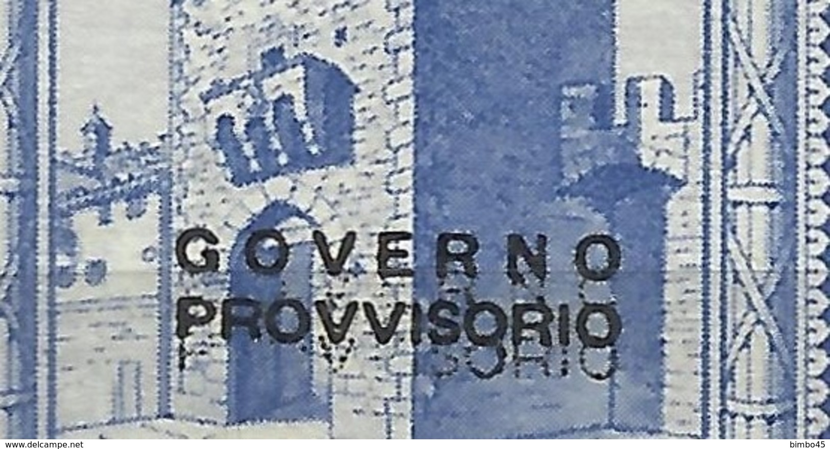 ERRORS--SAN MARINO--1943--DOUBLE OVERPRINT GOVERNO PROVVISORIO--MNH - Variétés Et Curiosités