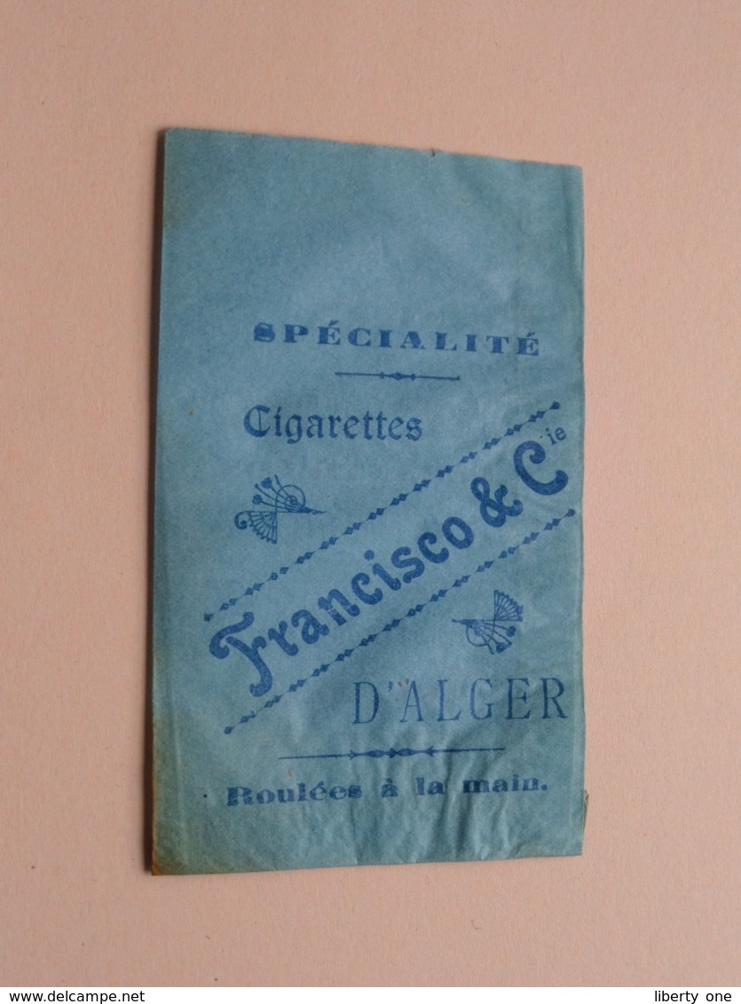 FRANCISCO & C° - D'ALGER / Echantillon 6 Pour 0.10 - Le Paquet De 25 Cigarettes ( Zie / Voir / See Photo ) ! - Andere & Zonder Classificatie