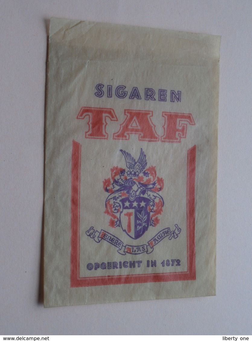 Sigaren TAF Opgericht In 1872 ( Sachet / Zakje ) > ( Zie / Voir / See Photo ) ! - Autres & Non Classés