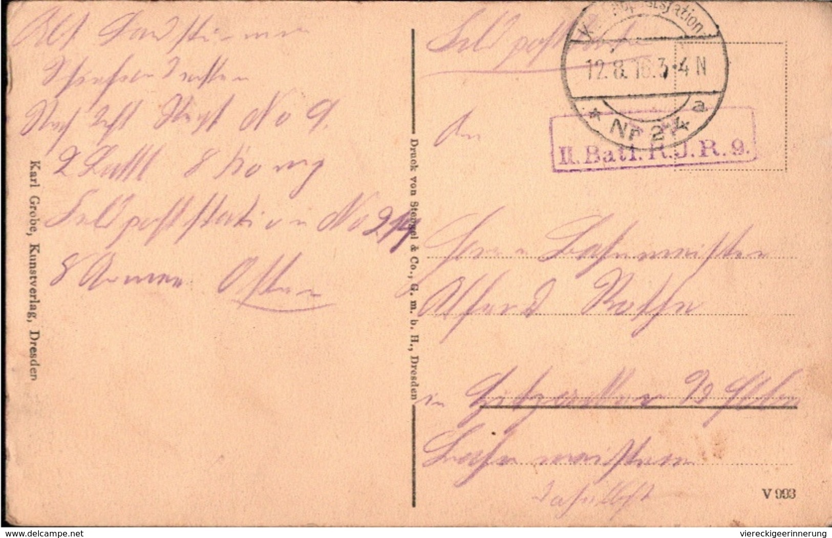 ! Ansichtskarte Gruß Aus Mitau, St. Johannis Kirche, Jelgava, 1916, Lettland - Lettland