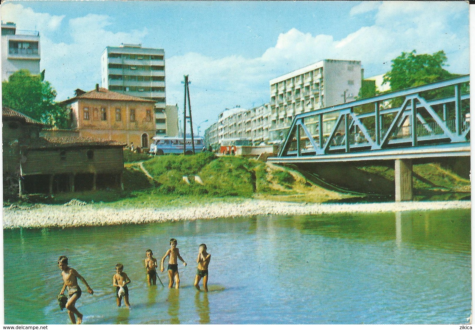 Kosovo - Kosovska Mitrovica - Bridge- Children - Serbia,Yugoslavia - Kosovo