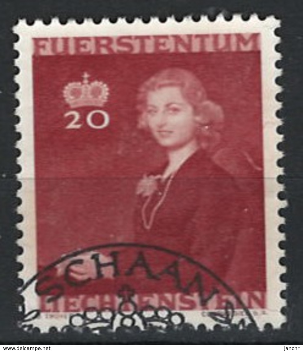 Liechtenstein 1943. Mi 212 O - Gebraucht