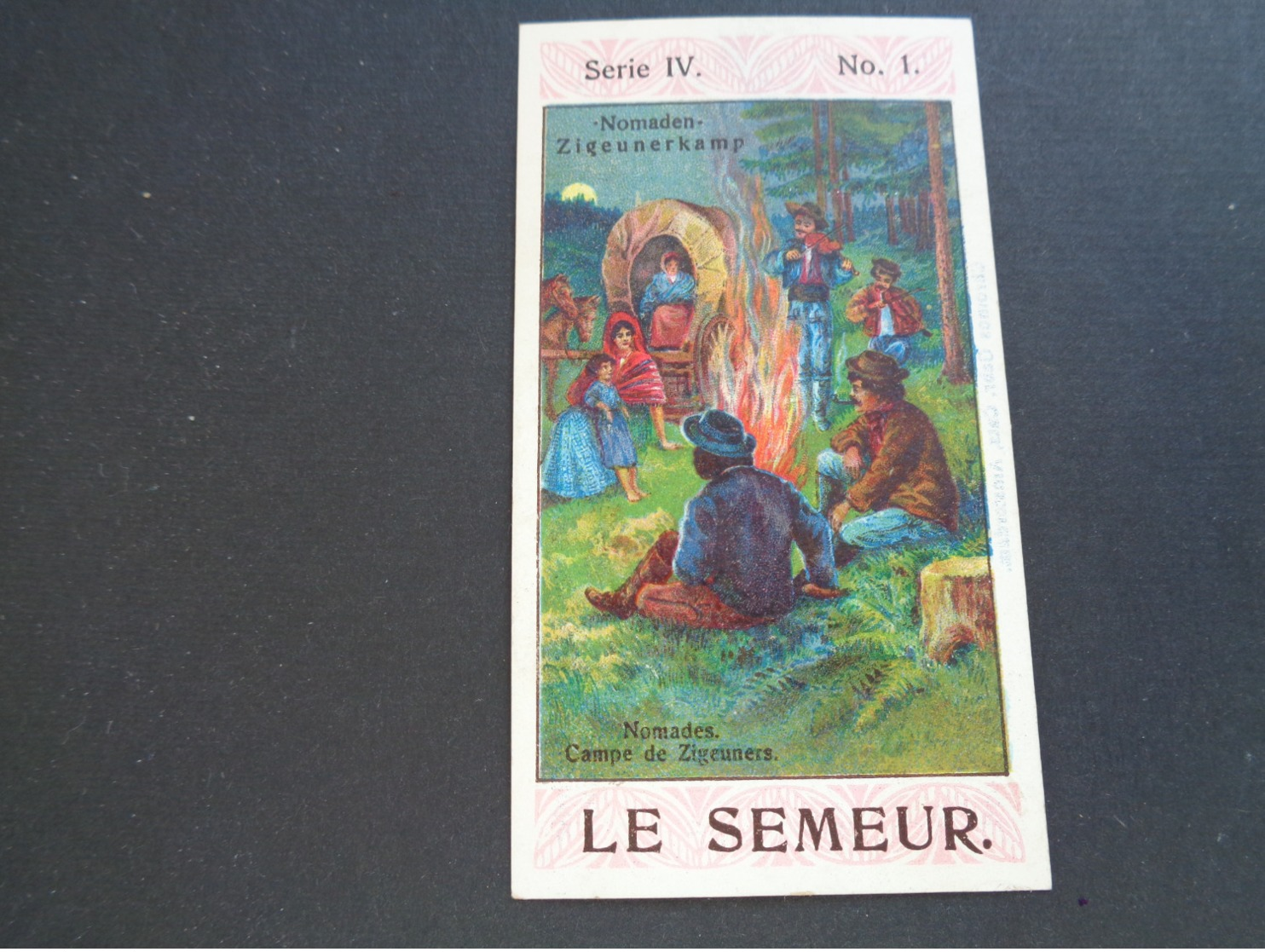 Chromo ( 188 )  Chocolade   Chocolat  " Le Semeur "  Gebr. Cats , Amsterdam  Holland  Nederland - Other & Unclassified