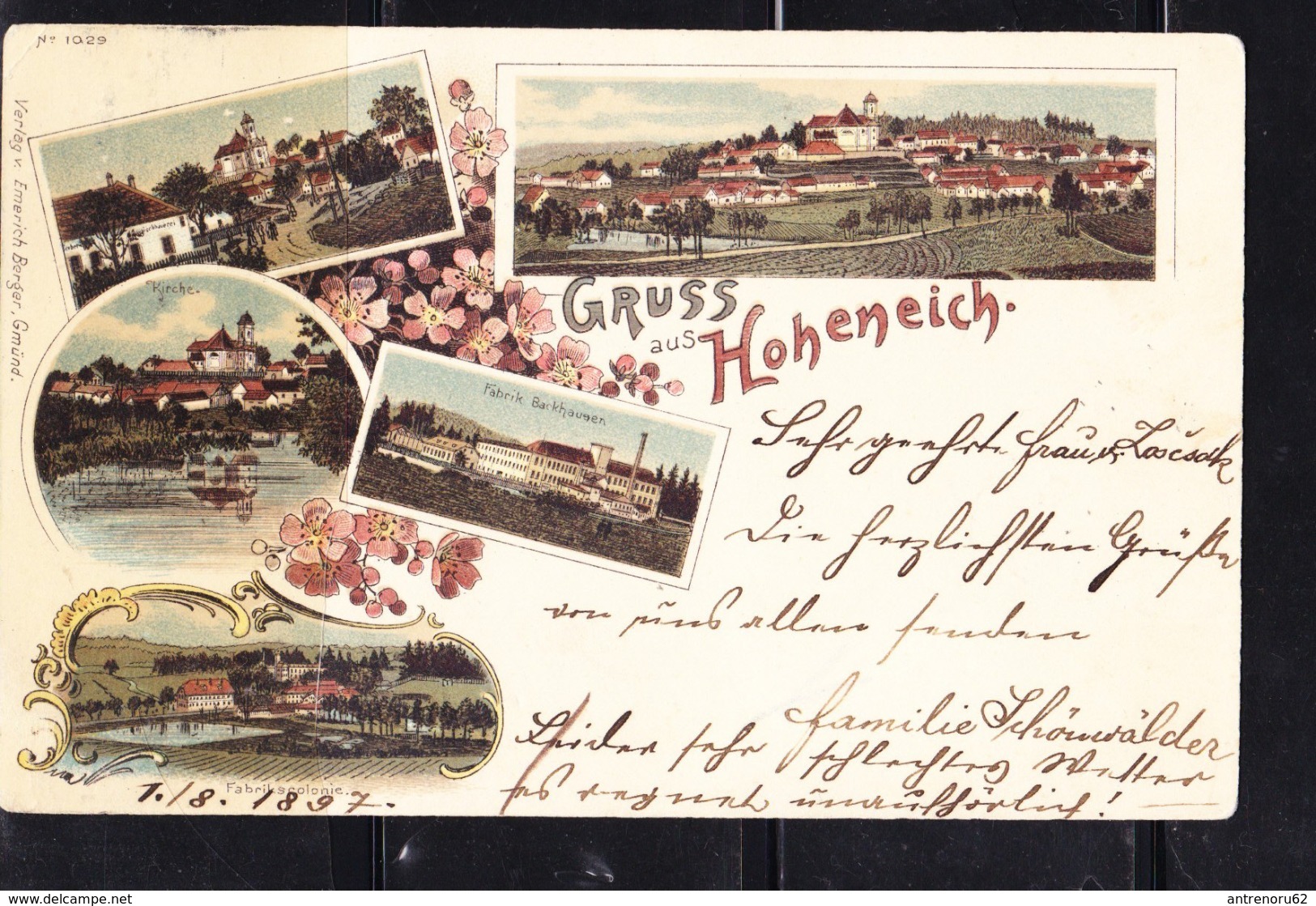 POSTCARD-AUSTRIA-HOHENEICH-SEE-SCAN - Altri & Non Classificati