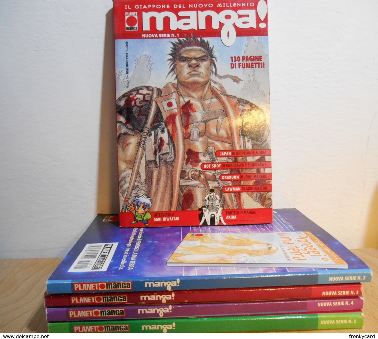 Manga Il Giappone Del Nuovo Millennio Nuova Serie 1\5 Completo Planet Manga - Manga