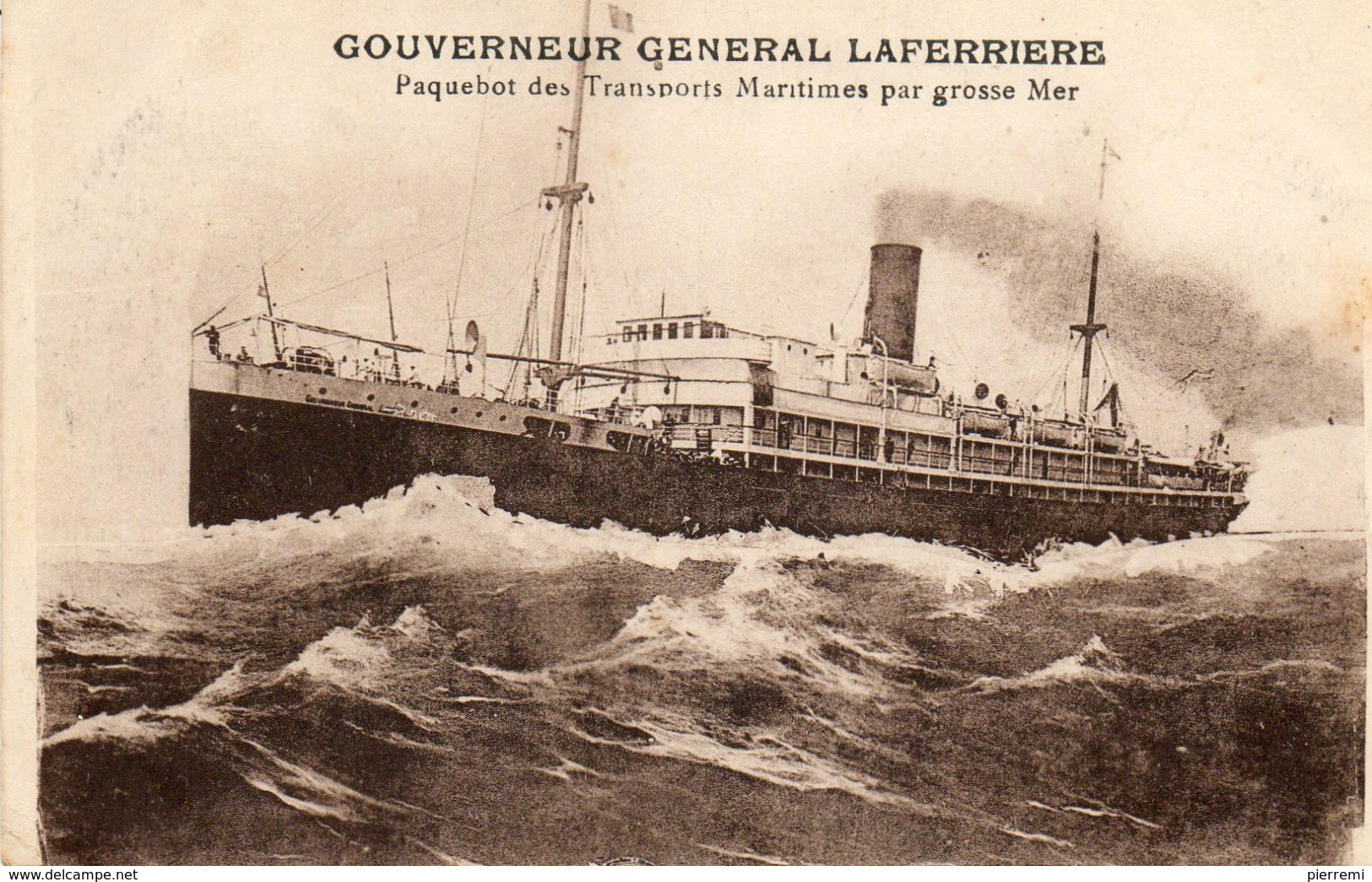 GOUVERNEUR GENERAL LAFERRIERE - Paquebots