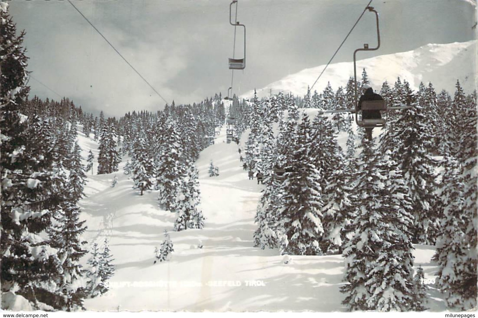 AUTRICHE Skilift  Rosshütte Seefeld Tirol Télésiège Sur Les Pistes De Ski De Seefeld - Seefeld