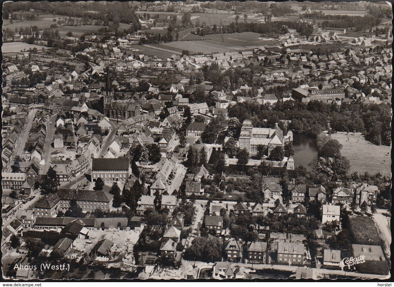 D-48683 Ahaus - Westfalen - Zentrum - Cekade Luftbild - Aerial View - Ahaus