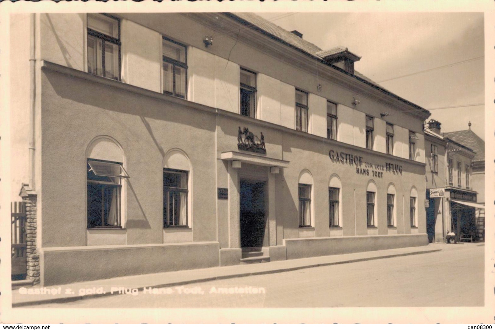 AUTRICHE AMSTETTEN HOTEL GASTHOF CPSM PAS CIRCULEE - Amstetten