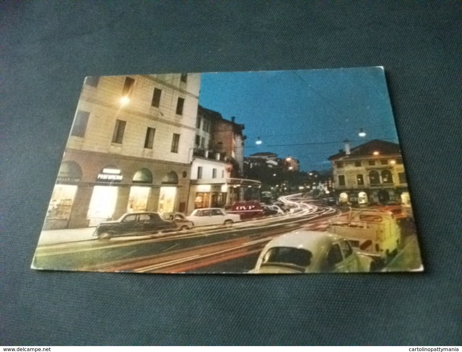 CAFFE' PROFUMERIA PIAZZA CASTALDI NOTTURNO FELTRE AUTO CAR MAGGIOLINO PIEGA ANG. - Caffé