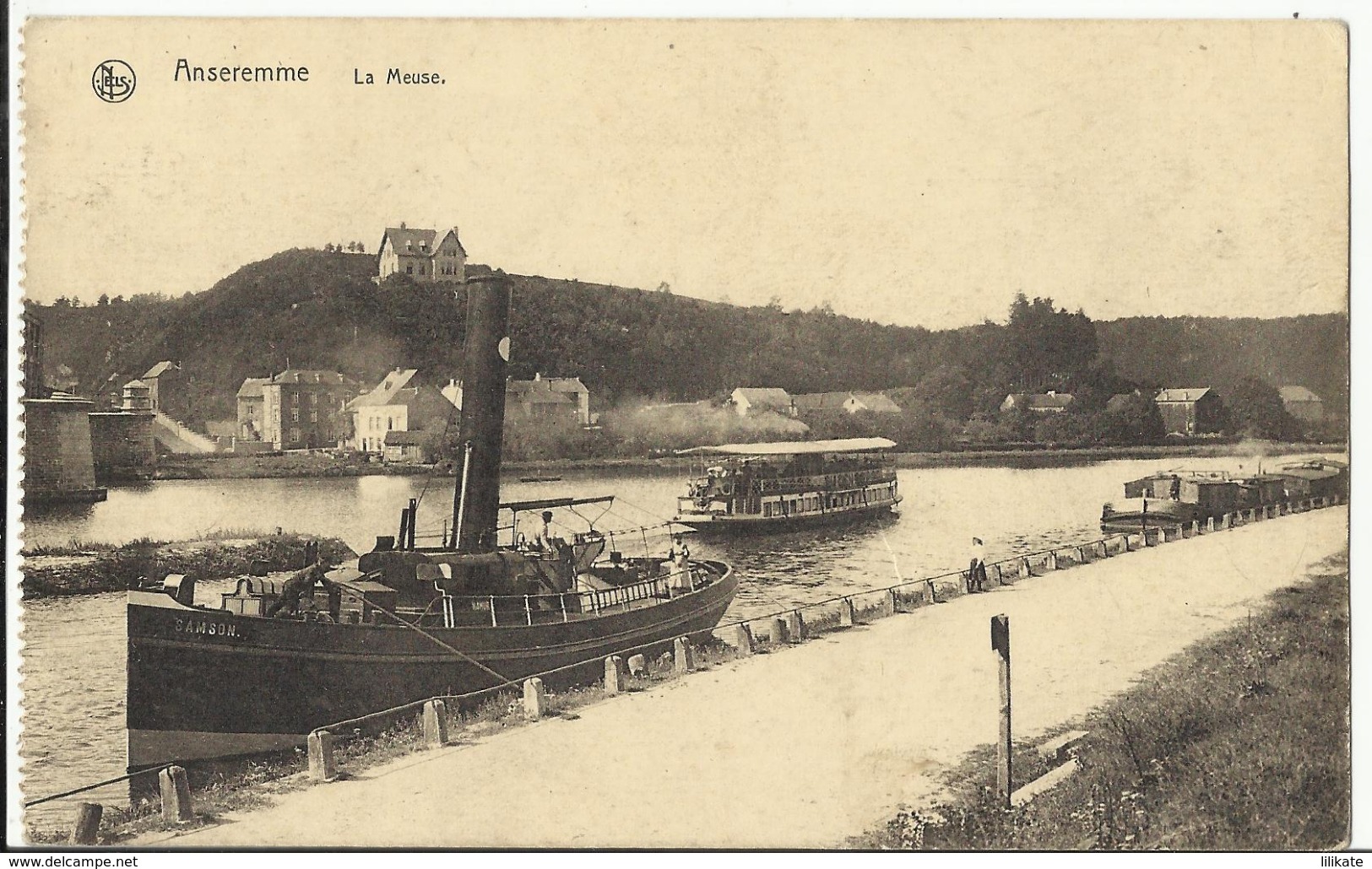 Anseremme - La Meuse - Bâteaux - Remorqueur Samson Sur La Meuse  (binnenscheepvaart - Navigation Intérieure) - Dinant