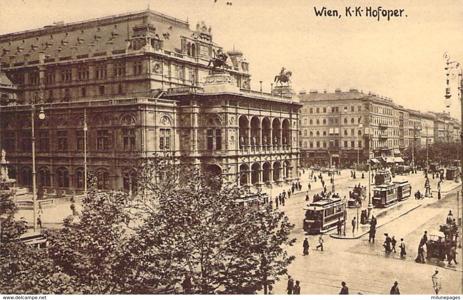 AUTRICHE Austria WIEN Vienne K.k. Hofoper - Musées