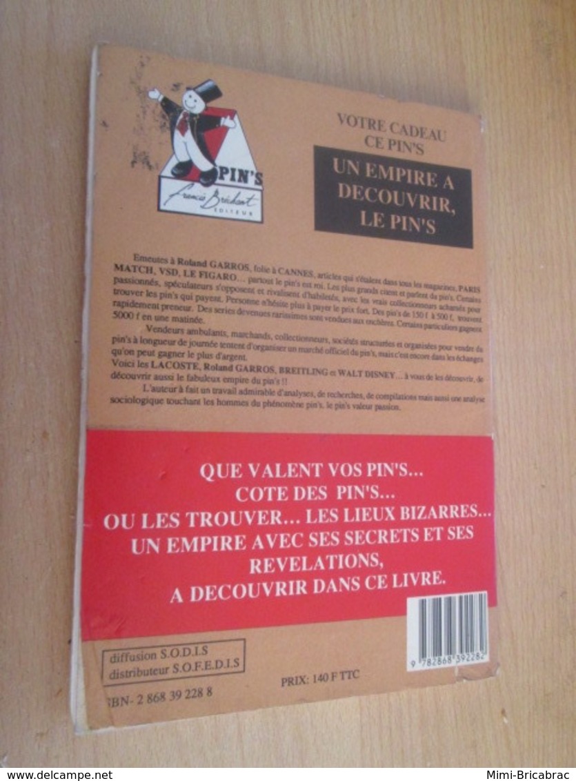 LIVRE "LES PIN'S DE A A Z" Par RACHEL COHEN, De 1991 , Bon état Général , 170 Pages - Livres & CDs