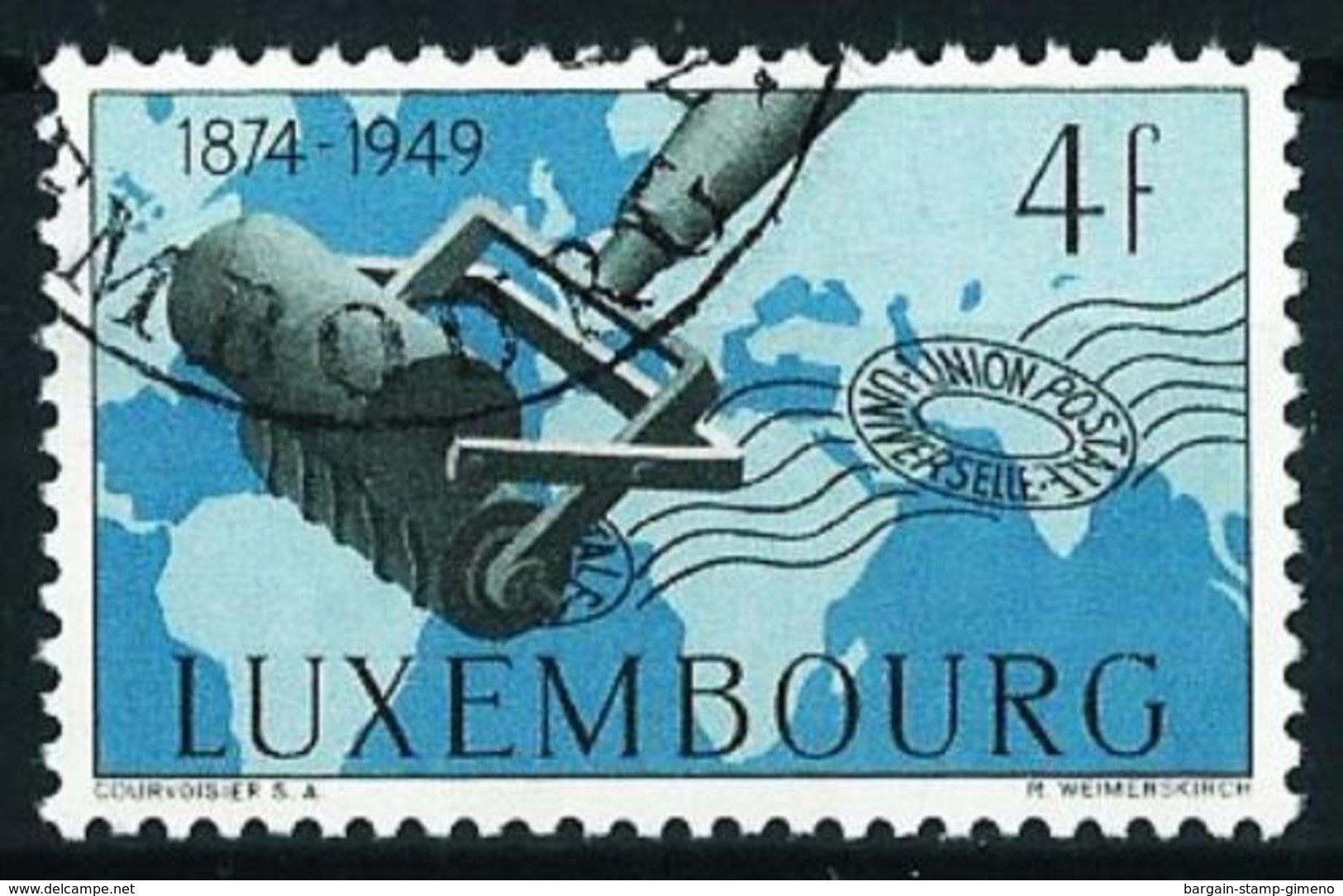 Luxemburgo Nº 427 Usado Cat.8€ - Usados