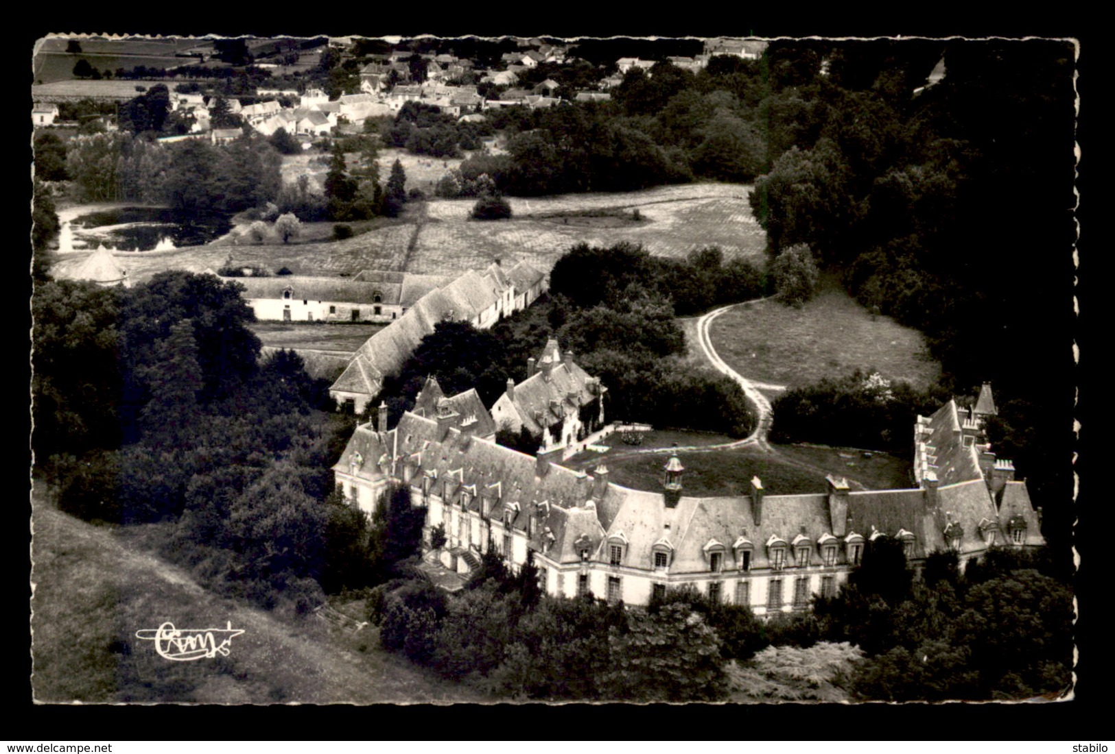 78 - GAMBAIS - CHATEAU DE NEUVILLE - VUE AERIENNE - Altri & Non Classificati