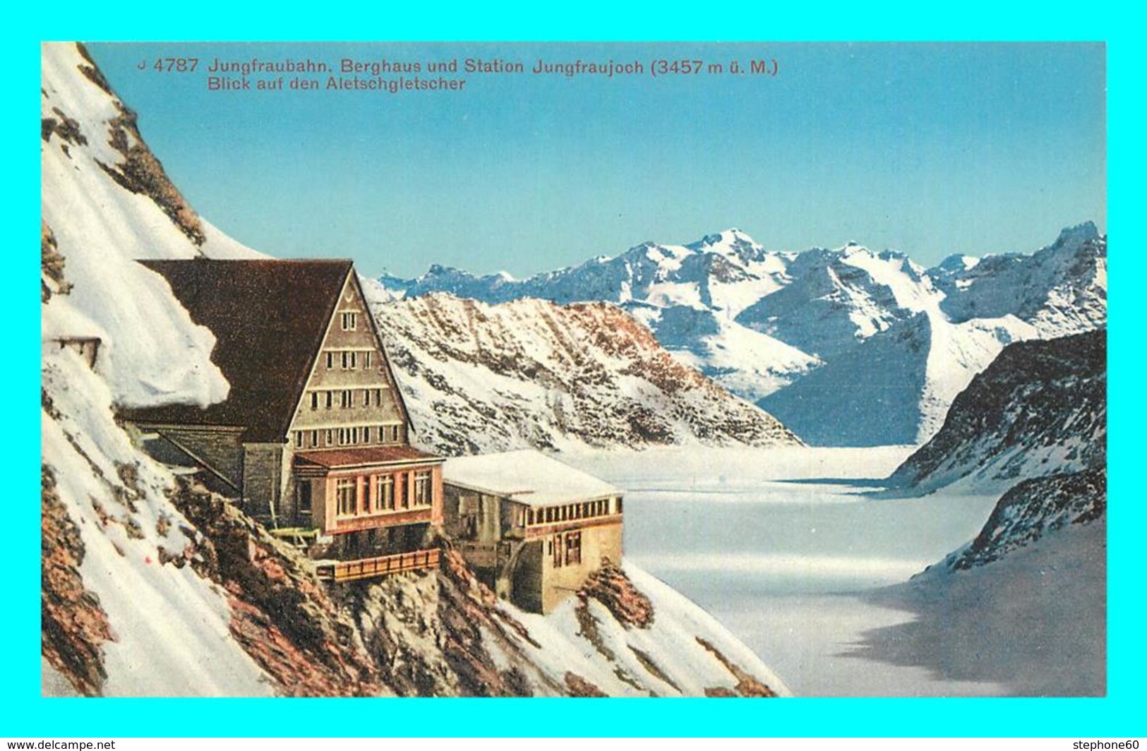 A728 / 293  Suisse Jungfraubahn Berghaus Und Station - Other & Unclassified