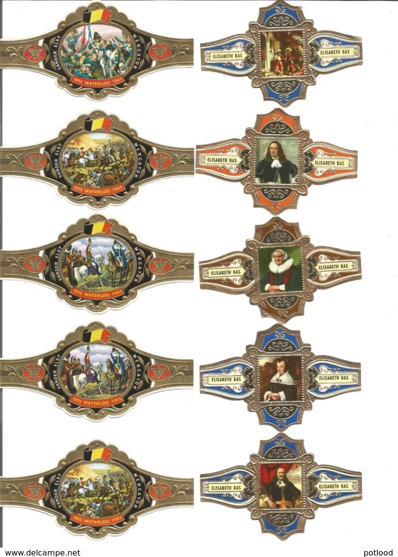 Oude Sigarenbandjes (zie Scan) - Cigar Bands