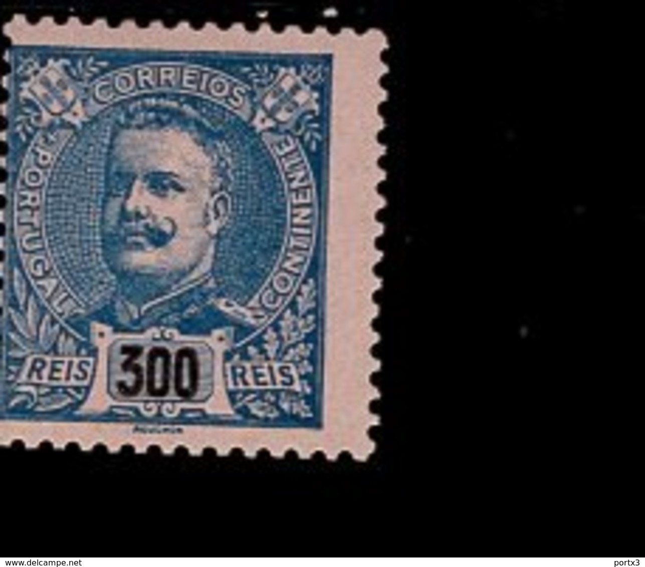 Por.136 König Carlos I MLH * Falz (2) - Unused Stamps