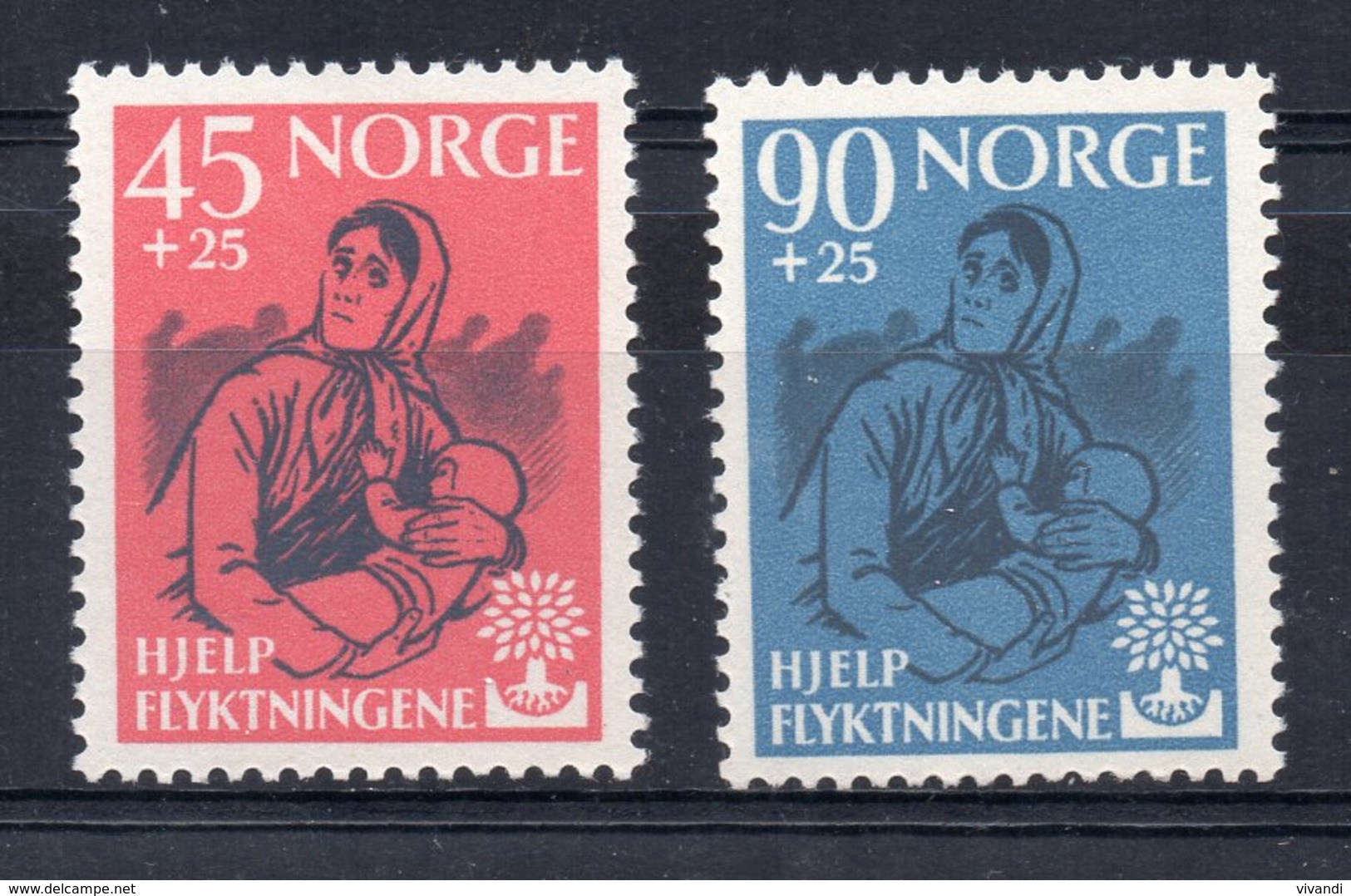 Norway - 1960 - World Refugee Year - MNH - Ungebraucht