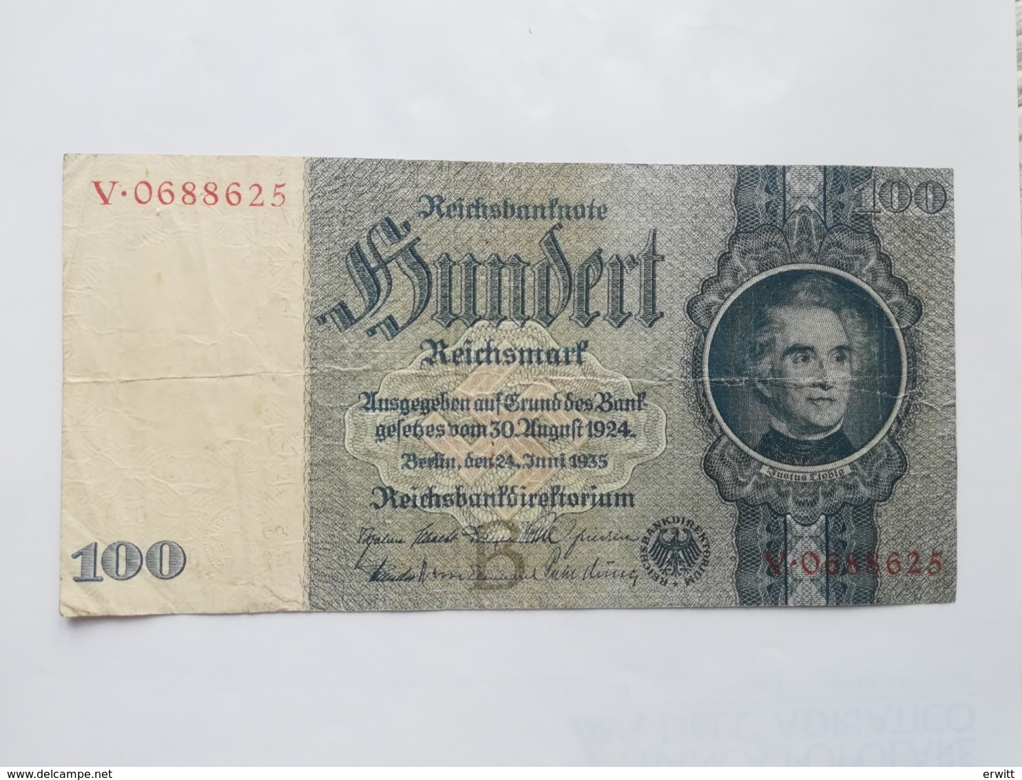 GERMANIA 100 MARK 1935 - 100 Reichsmark