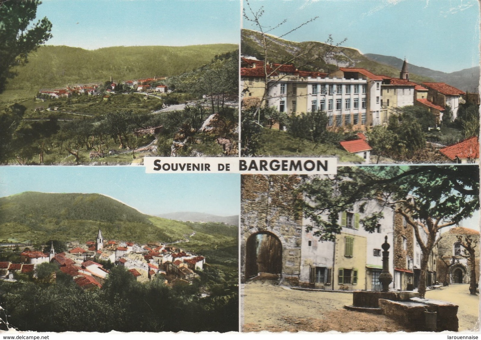 83 - BARGEMON - Souvenir De Bargemon - Bargemon