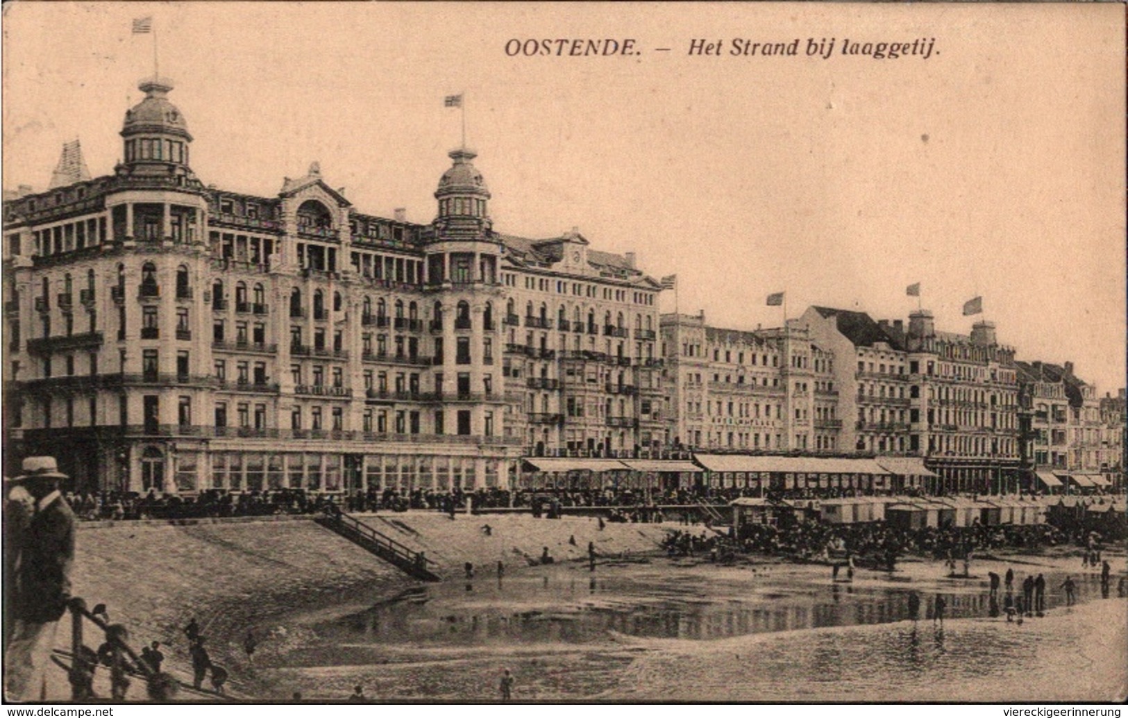 ! Alte Ansichtskarte Ostende, Oostende, 1917, Belgien - Oostende