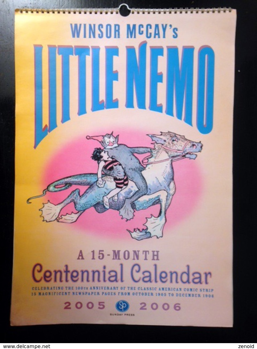 Winsor Mc Cay's Little Nemo - Centenial Calendar 2005 - 2006 - Little Nemo