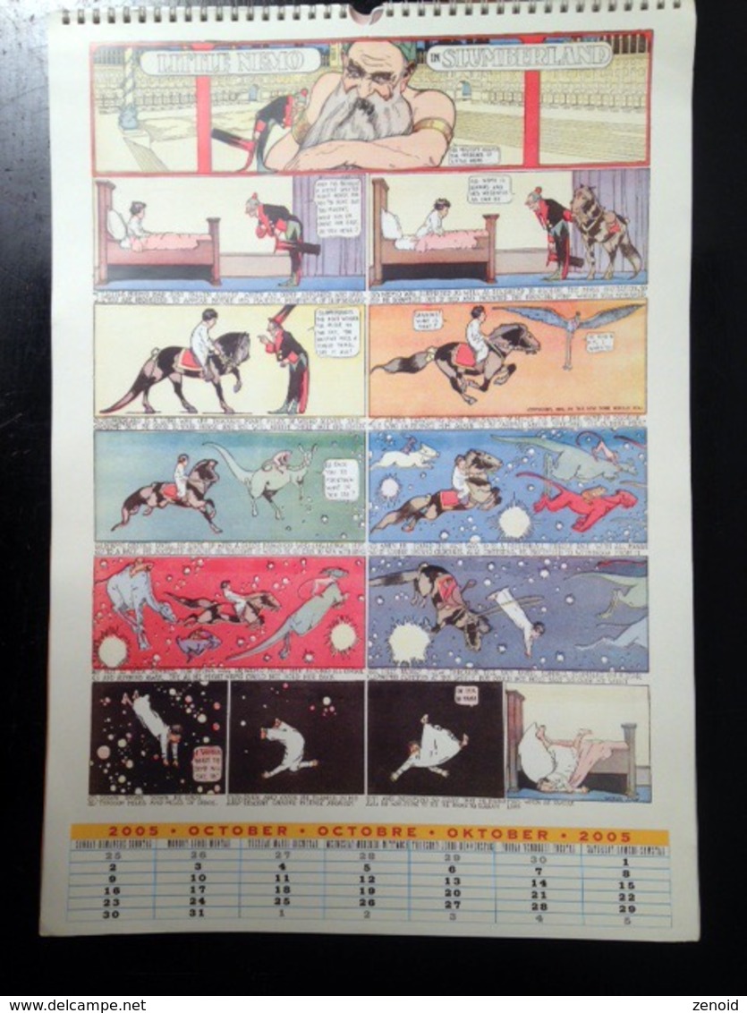 Winsor Mc Cay's Little Nemo - Centenial Calendar 2005 - 2006 - Little Nemo