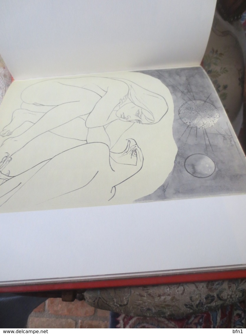 TREMOIS (Pierre-Yves). Exemplaire de présentation du livre d' Eros 1970-Gravures monotypes et gouaches