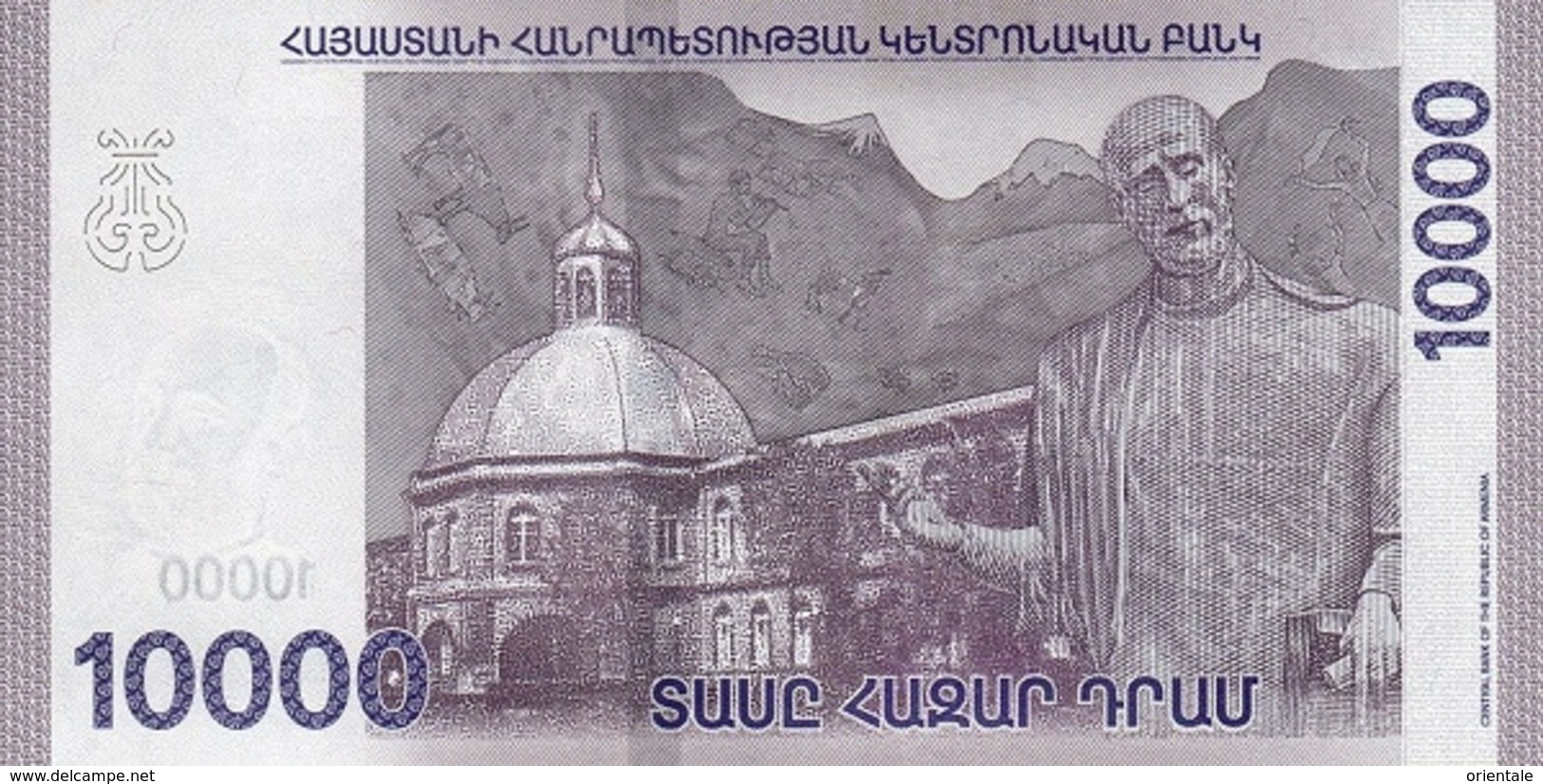 ARMENIA P. NEW 10000 D 2018 UNC - Armenia