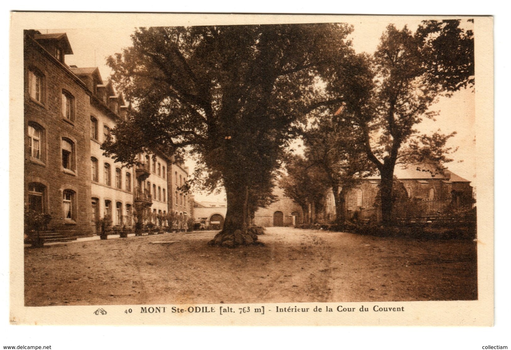 MONT-SAINTE-ODILE - Intérieur De La Cour Du Couvent - Barr