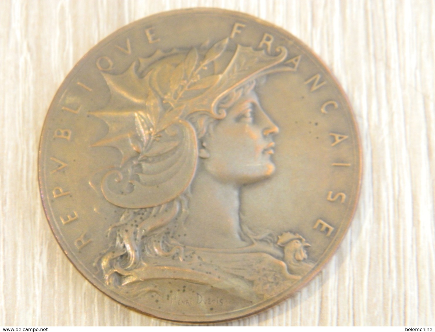 MEDAILLE REALISEE PAR HENRI DUBOIS POUR LE MINISTERE DE LA GUERRE EN 1897 CONCOURS D'INSTRUCTION MILITAIRE - Francia