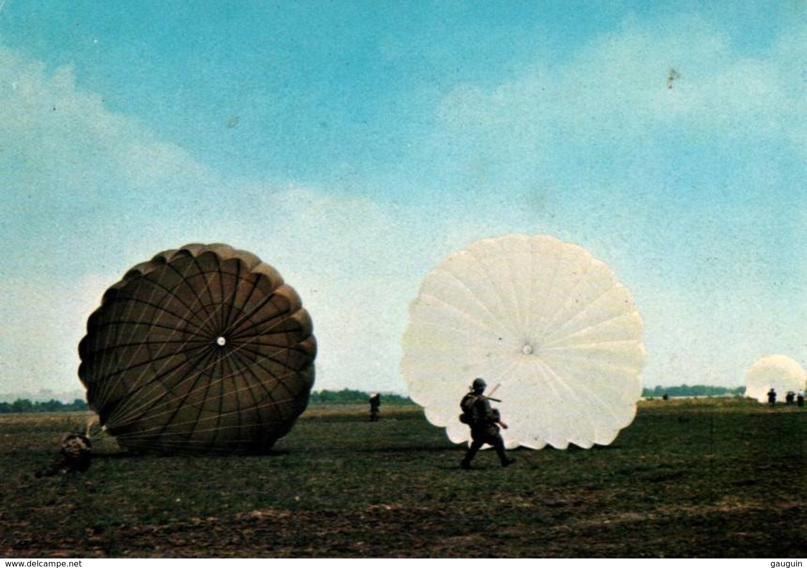 CPM - MANOEUVRE - PAU - PARACHUTISTE  ... - Manoeuvres