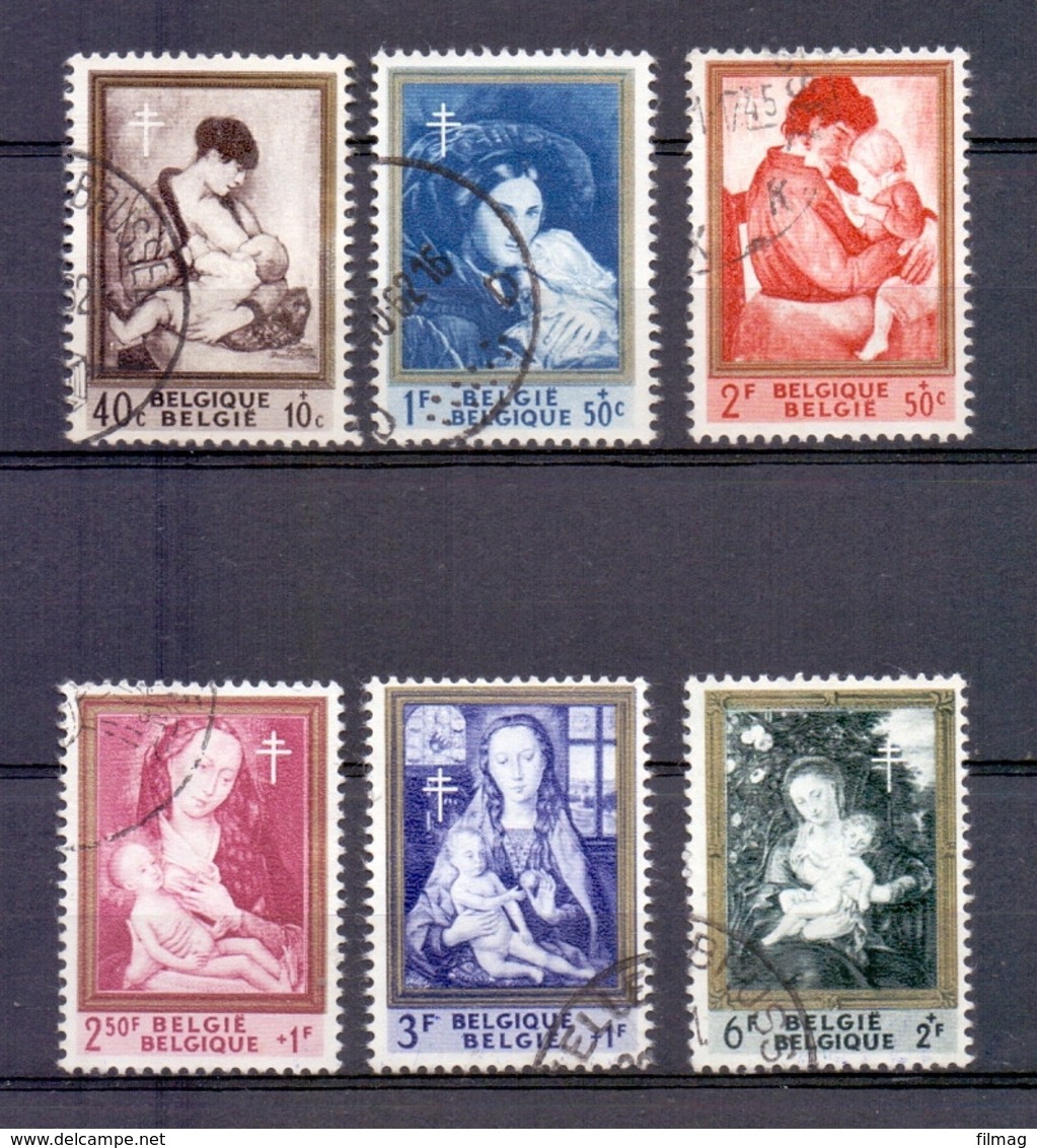 1198/1203 Schilderijen Gestempeld 1961 - Used Stamps