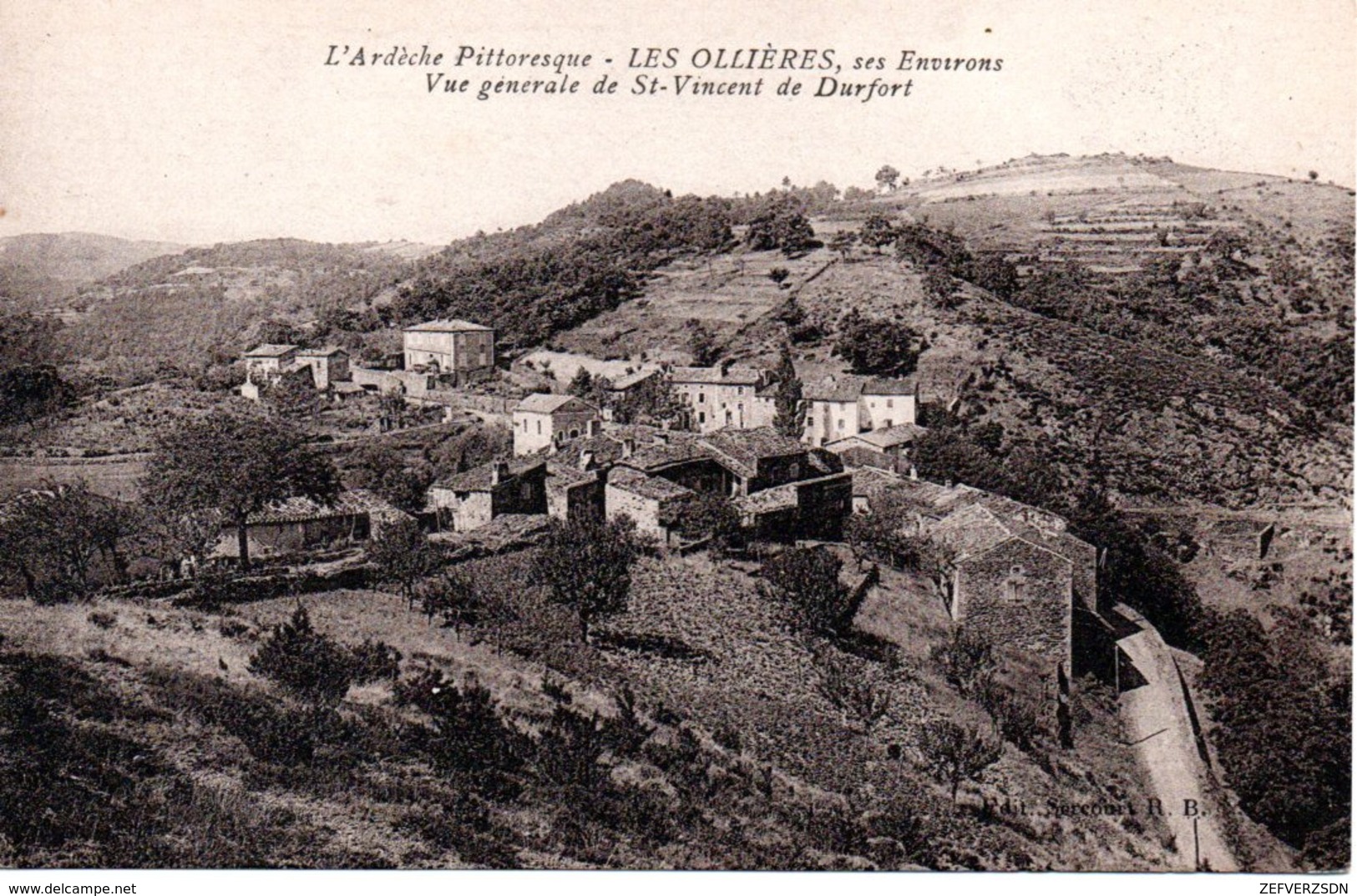 07 LES OLLIERES  ST SAINT VINCENT DE DURFORT ARDECHE - Sonstige & Ohne Zuordnung